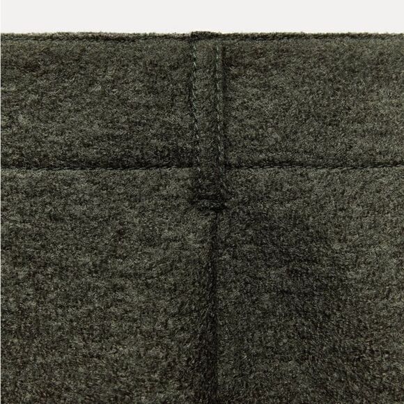 ZARA SLIT 100% WOOL SKIRT ZW COLLECTION - Picture 8 of 13